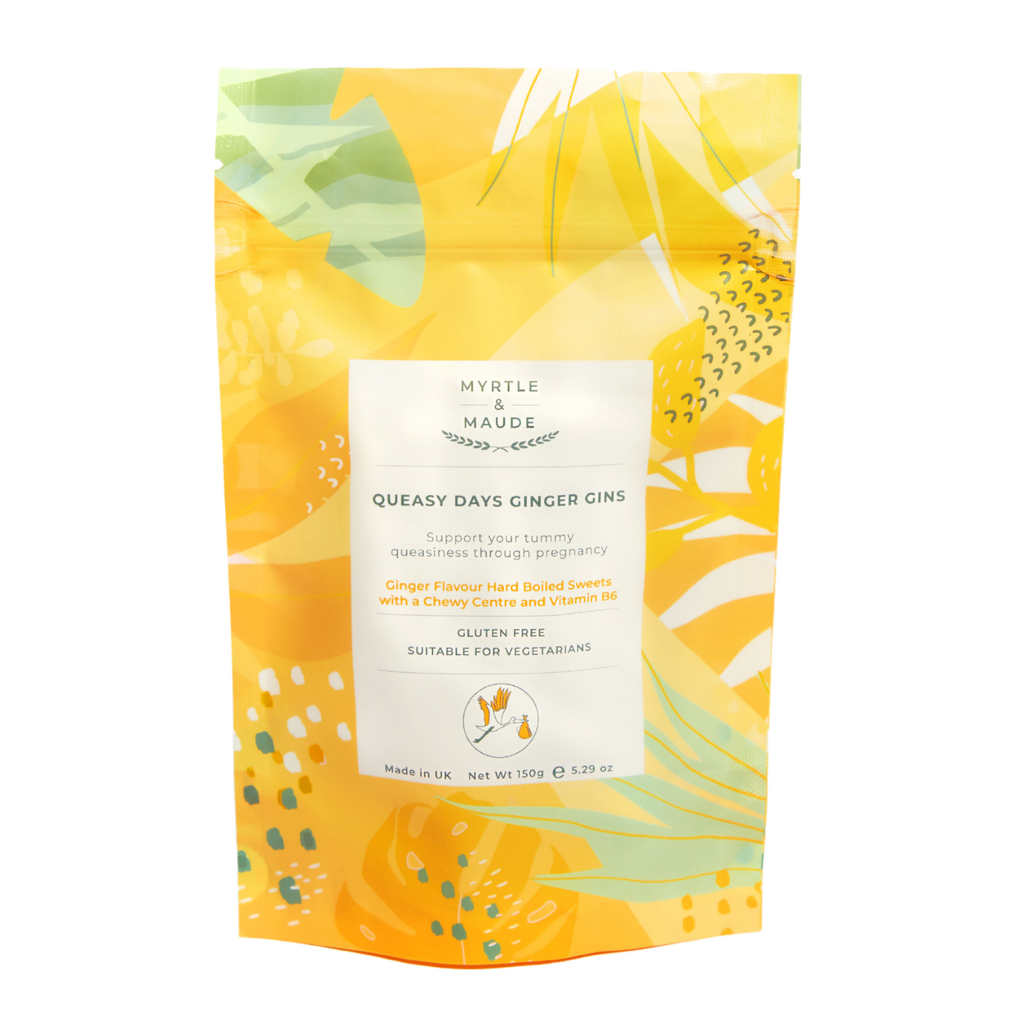 Morning Sickness Vitamin B6 Ginger Gins