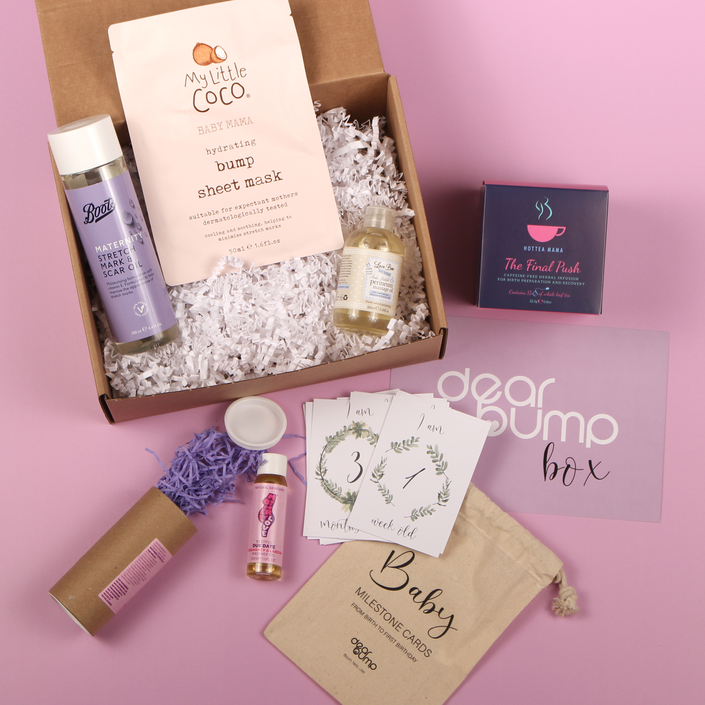 pregnancy and motherhood subscription box - 6 month subscription