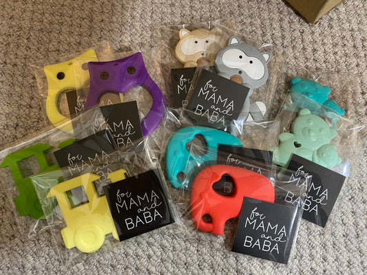 Silicon teether shape lucky dip