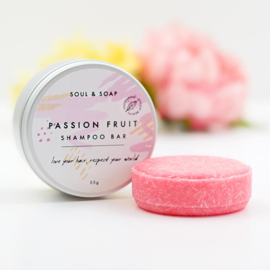 Passion Fruit Solid Shampoo Bar